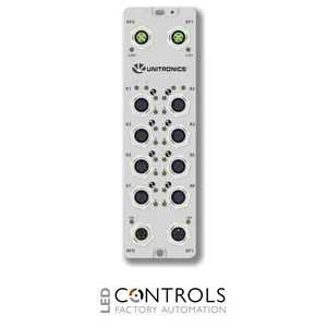 ULK-0808AIO-M2P6 Unitronics IO-LINK HUB,8AI/O,PN,M12,IP67