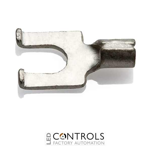 UBFS32 Partex Spade Terminals (Forks), M3 - Flanged, pack 100