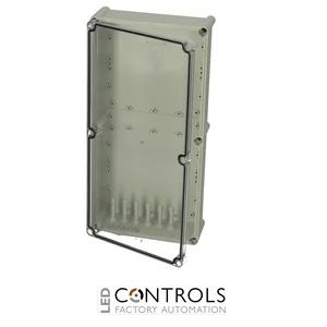 5330064 Fibox PC 5628 13 T Enclosure, Polycarbonate Transparent cover