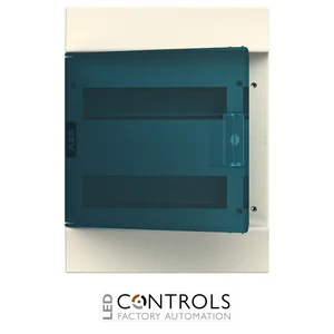 1SPE007717F0520 ABB 41P12X22 MISTRAL41W IP41 Wall-Mounted Distribution Enclosure 24 Module Transparent Door