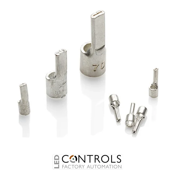 PXP50 Partex copper flat pin connector, 50mm², pack 30