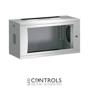 DK7507.000 Rittal FlatBox WHD: 600x358x400mm 6 U with 482.6mm (19") mounting angles