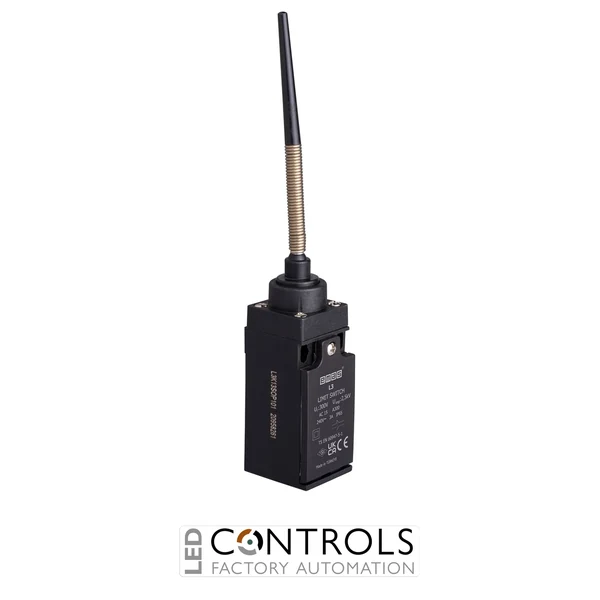 EMAS L3K13SOP101 EMAS L3 SERIES LIMIT SW. SNAP ACTION 1NC+1NO SPIRAL ARM