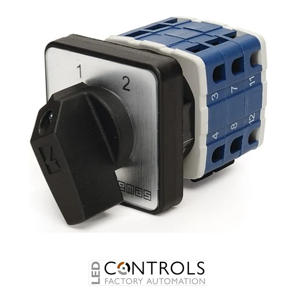 EMAS PSA016KD333S EMAS 16 A 3 POLES CHANGEOVER CAM SWIT ( 1-2) 60