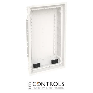 2CPX031115R9999 ABB UZB636 UK600 Recessed Wall Box with Grips 3 Row White - image 3