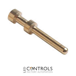 CCMJD 2.5 ILME Male crimp 16 amp basic gold plated 2.5mm²