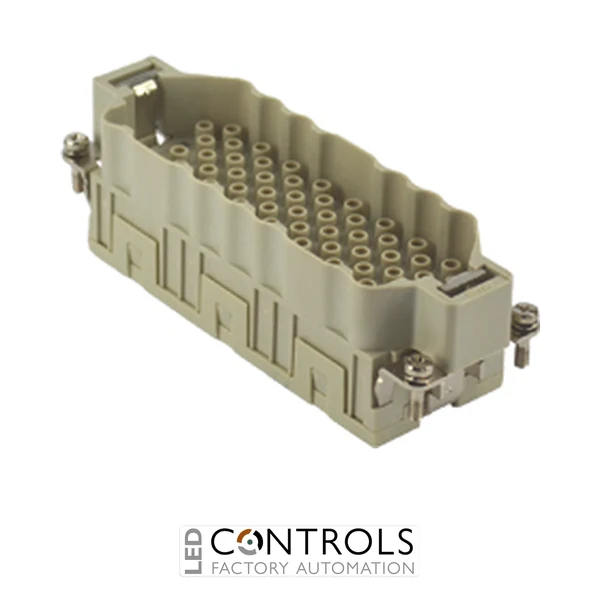 CQEEM64 Ilme Male insert 64 pole and earth 16 amp crimp Size 104.27