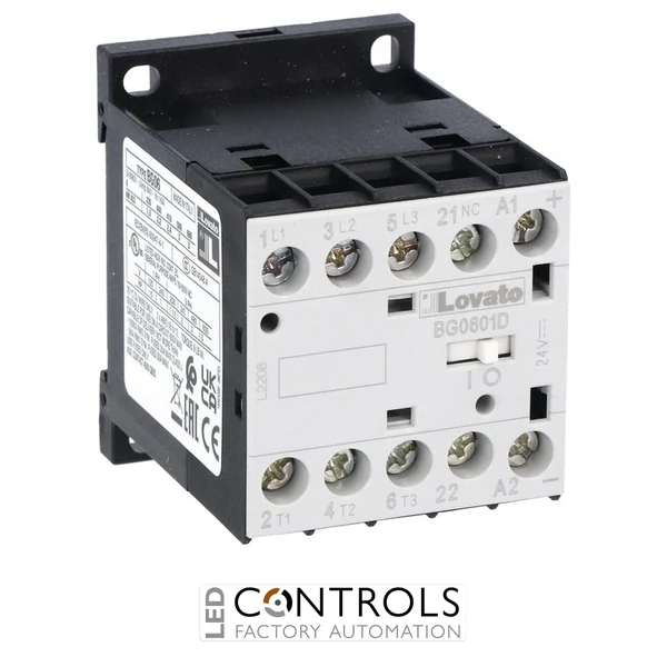 11BG0601D024 - MINICONTACTOR BG06.01D 24VDC