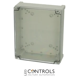 5824009 Fibox TPC 342912T Enclosure, Polycarbonate Clear transparent cover