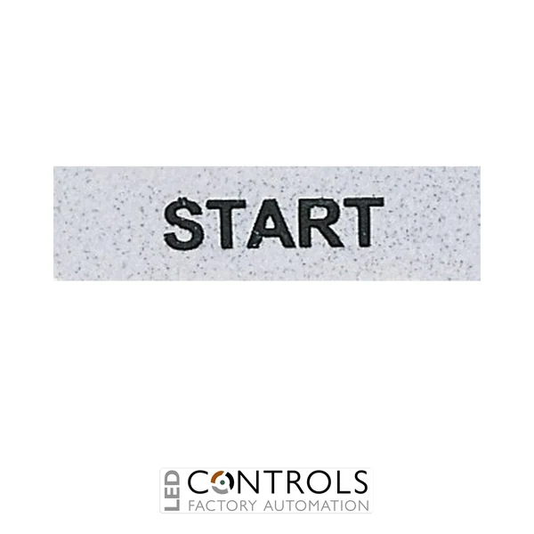 EMAS BET08START EMAS B PUSH BUTTON PLATE 8 MM START