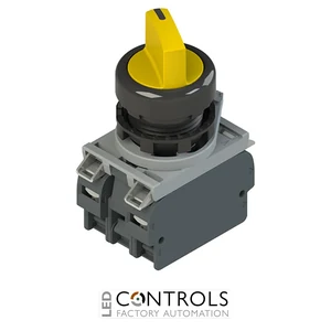 E2 AC-DXBC2280 Pizzato Complete unit with illuminated 4 positions selector, fixing adapter and contacts