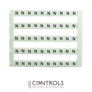 MT5-N IMO Marker 5 x 5 mm White, Printed N
