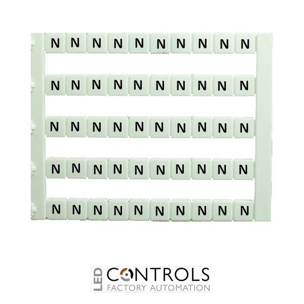 MT5-N IMO Marker 5 x 5 mm White, Printed N