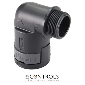 7TCA292000R6853 ABB BVWD-M406GT IP66 Black M40 90 Degree Elbow Connector