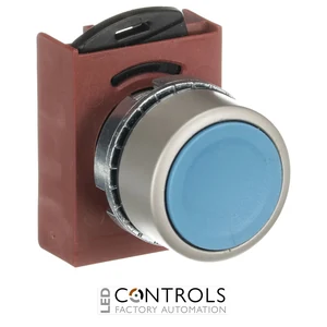 1SFA184006R9004 ABB P9MPNLG Blue Flush Momentary Pushbutton