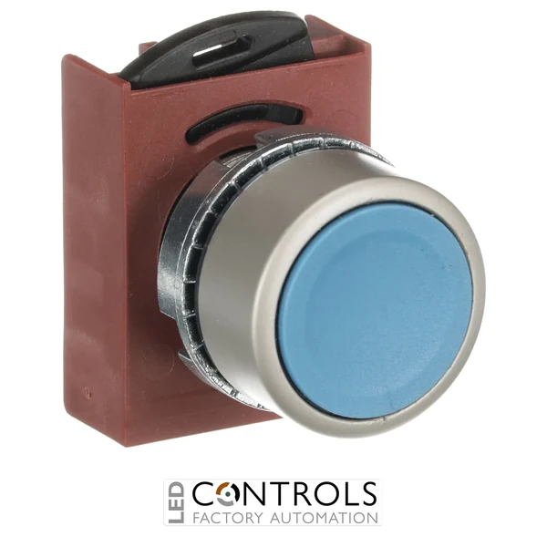 1SFA184006R9004 ABB P9MPNLG Blue Flush Momentary Pushbutton