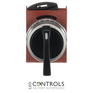 1SFA184391R9006 ABB P9MSVZ3N P9M Three-Position Black Long-Handle Selector Switch - image 2