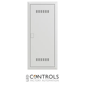 2CPX031386R9999 ABB UK660MV UK600 Flush-Mounted Ventilated Multimedia Enclosure 5 Row IP30 RAL 9016 White