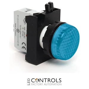 EMAS CP0M0XM EMAS CP SIGNAL ARMATURE WITH BLUE LED 100 - 230 V AC