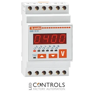DMK70R1 - 3PH D/VOLTMETER 220-240VAC C/W P/R OUT