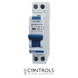 B6BRC1N25-30-A IMO RCBO 6kA, 30mA, B Curve 1 P + N, 25Amp, 230VAC
