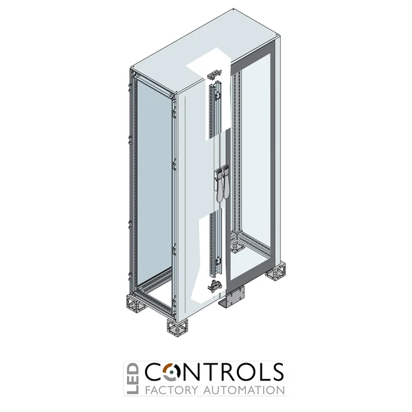 ES1806VC2K ABB IS2 Cabinet with 200 mm Internal Cable Container