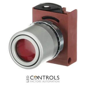 1SFA184521R9101 ABB P9MPLRGV Red Illuminated Momentary Pushbutton - image 3