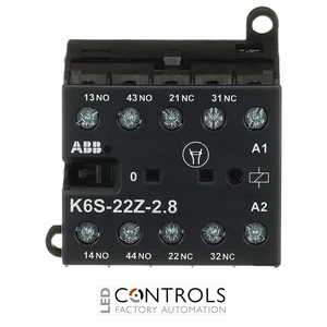 GJH1213001R7222 ABB K6S-22Z-2.8-72 Mini Contactor 2NO 2NC