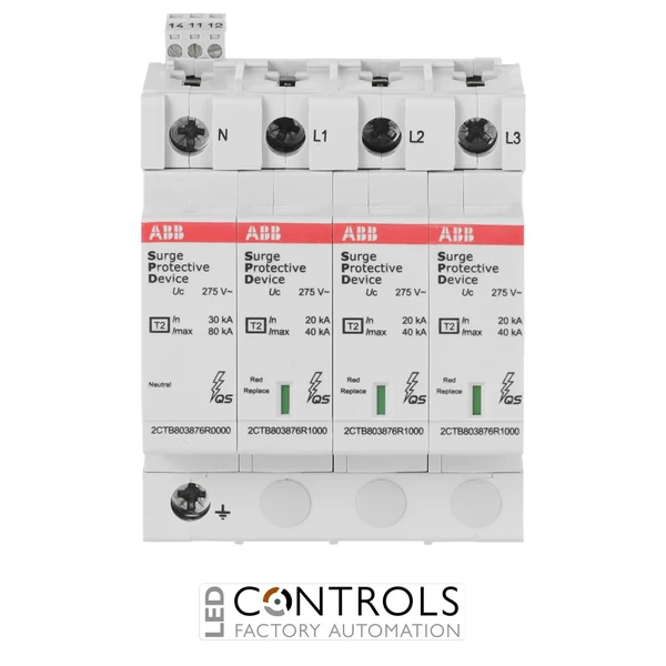 2CTB803871R1300 ABB OVR T2-T3 20-440 P TS QS Surge Protective Device