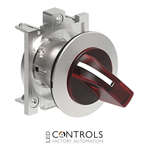 LOVATO LPFSL1334 ILL.RED LEVER MET.FLAT SELECTOR 1-0-2