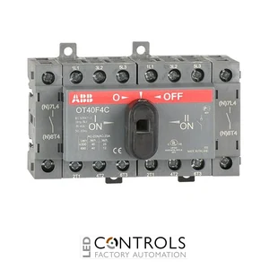 ABB ot40f4c 40amp 4 pole change-over switch