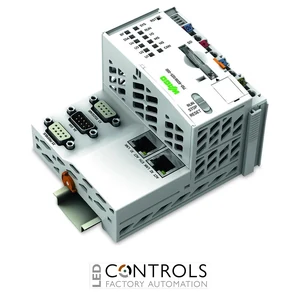 Wago 750-8208/025-000 PFC200; 2 x ETHERNET, RS-232/-485, CAN, PROFIBUS-Mast Ext.