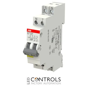 2CCA703115R0001 ABB E211X-16-30 16 A 3NO On-Off Switch with Yellow LED - image 2