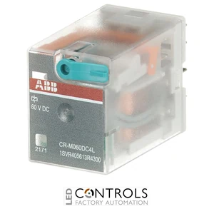 1SVR405613R4300 ABB CR-M060DC4L Pluggable Relay 4 C/O 60 V DC - image 2
