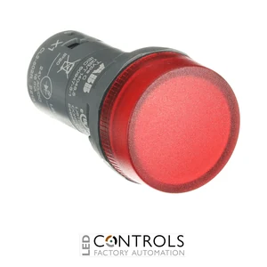 1SFA619403R5021 ABB CL2-502R Compact Red LED Pilot Light 24 V AC/DC - image 3