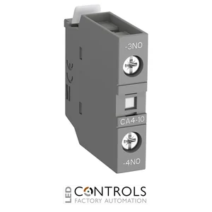 ABB ca4-10 front mounted 1no instantaneous aux contact block