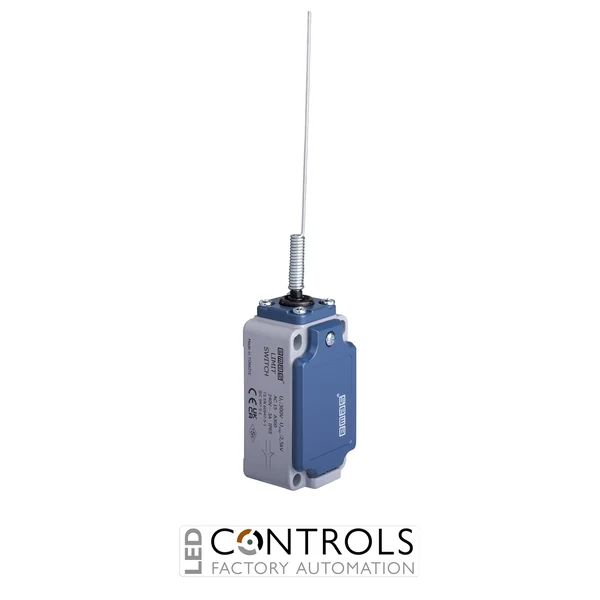 EMAS L52K13SOM101 EMAS L52 SERIES LIMIT SW. SNAP ACTION 1NC+1NO METAL SPIRAL LEVER