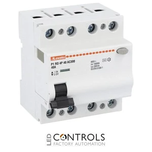 P1RD4P40AC300 - RES.CURRENT DEV.4P 40A IDN 300MA TYPE AC