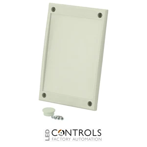 7720102 Fibox FC PC 17/16 Frame of Polycarbonate front plate, for enclosures: 166x160x80, 166x160x89, 166x160x106, 166x160x108, 166x160x118, 188x160x134
