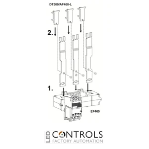 1SAX701902R1001 ABB DT500/AF460-L Mounting Kit