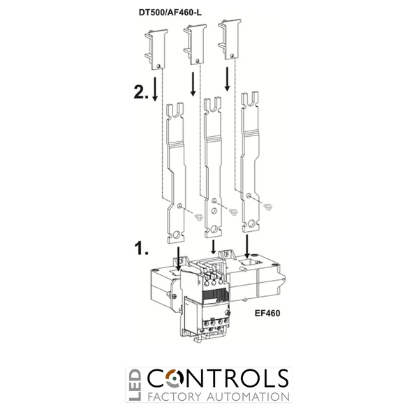 1SAX701902R1001 ABB DT500/AF460-L Mounting Kit