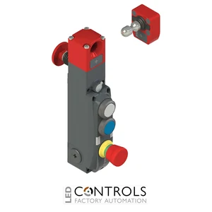NG 2D7E422V-F31 Pizzato NG series safety switch with lock and integrated control devices, with actuator