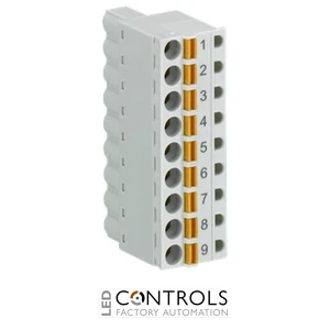 ABB ta565-9/l444709:s500,terminal block,f/f,9 spring pack of 6