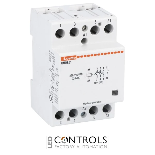CN4001220 - MODULAR CONTACTOR 40A AC1 220/230V