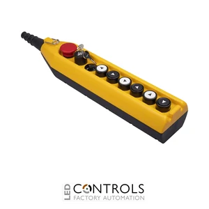 EMAS PV9E40B222AC20 EMAS PL CRANE CNTRL BOX 8 WAYS EMER 40MM(SNGL SPD) KEY WITDRAWAL