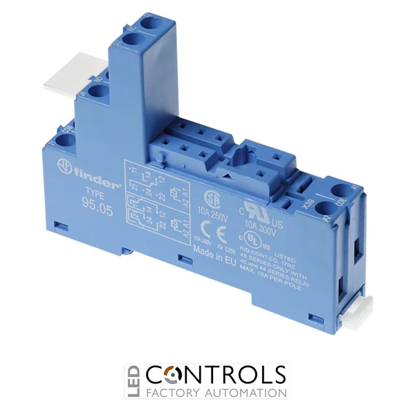 Finder 95.05.0SPA - 95 Series Sockets for 40 Series relays