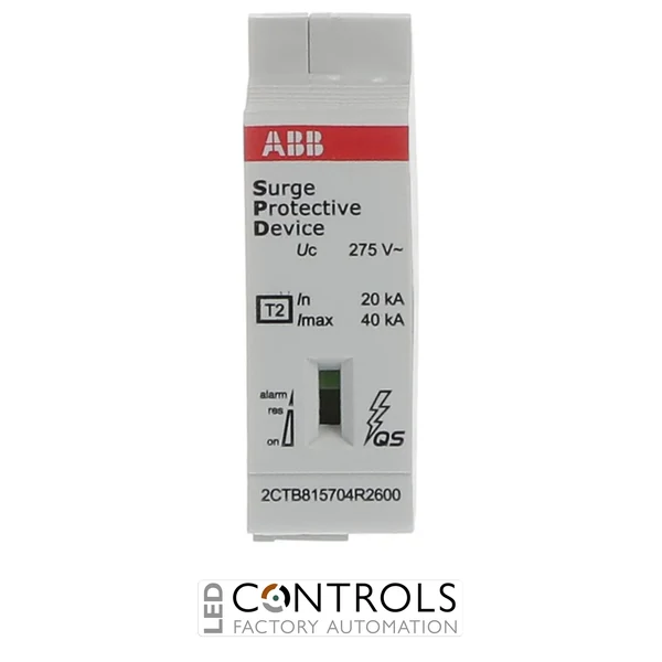 2CTB815704R2600 ABB OVR T2 40-275s C QS Replacement Surge Protection Cartridge