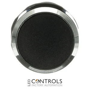 1SFA619101R3016 ABB CP2-30B-10 Compact Pushbutton Black 1 NO Chrome Metal Bezel