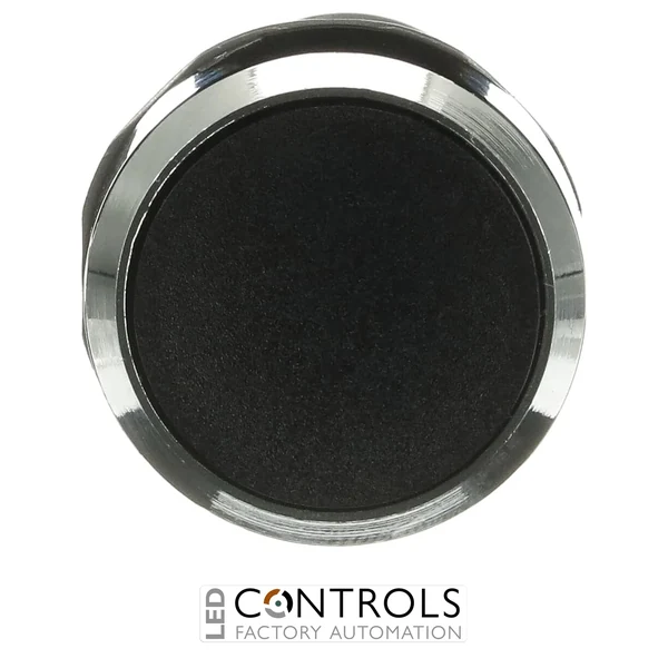1SFA619101R3016 ABB CP2-30B-10 Compact Pushbutton Black 1 NO Chrome Metal Bezel
