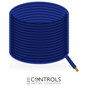 Clynder LSZH Panel Wire H07Z-K 4mm² Dark Blue – 100m Drum